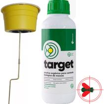 1 Armadilha Para Mosca + Atrativo 2 Litros Orgânico Target