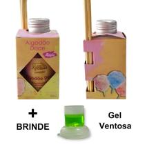 1 Aromatizador Ambiente de Algodão Doce 100ml Perfume Casa Luz Aroma Difusor Varetas Casa - Envio Já
