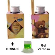 1 Aromatizador Ambiente de Talco 100ml Perfume Casa Luz Aromas Difusor Cheiroso Varetas - Envio Já