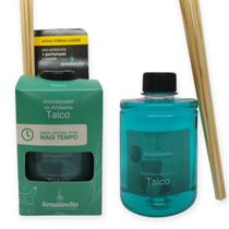1 Aromatizador Ambiente de Talco 280ml Difusor Vareta Senalândia - Envio Já