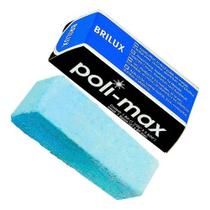 1 Barra Cera Polimento Polimax Cromoinox Amarela Verde ou Azul