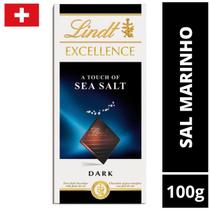 1 Barra, Chocolate, Lindt Excellence, Sal Marinho, 100g 1 Barra, Chocolate, Lindt Excellence, Sal Marinho, 100g