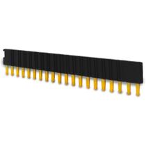 1 barramento pente para rele acoplador slim fino conector