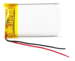 1 Bateria 803048 3,7v C/ 2 Fios 1200mah 8mm X 30mm X 48mm -