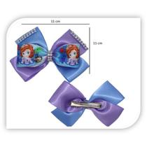 1 Bico de Pato Infantil Com Laço Personagem Diverso LOL Sofia BP mod. 34