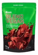 1 blend vegan - 1kg - sabor chocolate - Growth