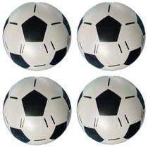 1 Bola Vinil Preta/branca 23cm Decoração Festa