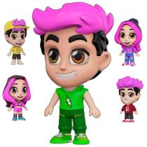 1 Boneco Colecionável Turma dos Rosa Vinil Articulado 15cm Emily Vick Void Leozinho Katlen Robson - ALGAZARRA