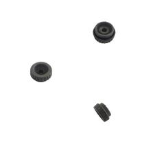 1 Botão Knob Preto Rádio Toca-Fitas Antigo Carro Painel 02