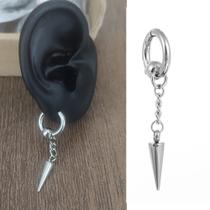 1 Brinco de Argola Europeus Americanos Punk aço inox titânio celebridade da internet cone 1 Brinco de Argola Europeus Americanos Punk aço inox titânio celebridade da internet cone