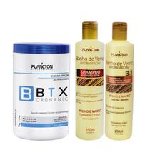 1 Btx Orghanic 1kg + 1 Kit Banho de Verniz 250ml