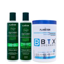 1 Btx Orghanic 1kg + 1 Kit Quiabo 250ml