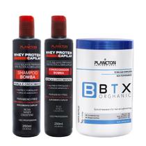 1 Btx Orghanic 1kg + 1 Kit Whey Protein 250ml