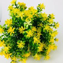 1 Buquê De Florzinha E Eucalipto Toque Real Decoração 25 cm