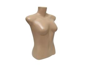 1 Busto Plástico Feminino Expor Roupa Loja Vitrine Comércio Moda - Luci Comercio