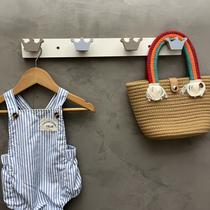 1 Cabideiro parede decoração Coroa princesa príncipe 1CCo