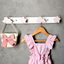 1 Cabideiro parede decoração nuvem estrela céu 1Cceu