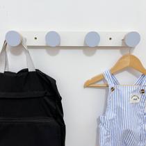 1 Cabideiro parede infantil pendurador roupas adnet bola - Hanger Decor