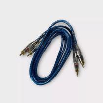 1 Cabo Rca 1 Metro 1m 1 M Blindado Cabos Dupla Blindagem Som PWB0736