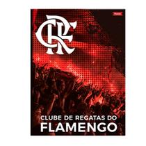 1 Caderno Anotações Escolar Brochura 96 Fls Pequeno Flamengo