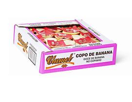 1 Caixa Copinho De Banana Para Festas Caixa 50 Un