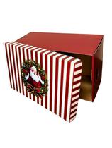 1 Caixa de Papel Cartão Rígida Baú Grande com Tampa Cesta Presente Natal 45x28x20cm