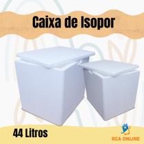 1 Caixa Isopor Eps Para Gelo Latas Doces Salgados Delivery 44 Litros