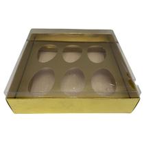1 Caixa Mini Ovo Pascoa C/6 Espaço Doce Gourmet Chocolate