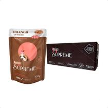 1 Caixa Quatree Supreme 18 Sachê Cães Adultos Frango - 100 G