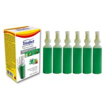 1 Caixa Tônico Capilar Ação 3 em 1 Caspa / Queda / Oleosidade 20ml Tricofort - Caixa C/6 Ampolas