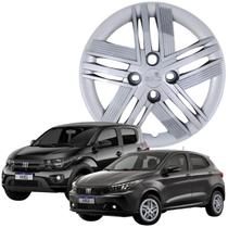 1 Calota Argo Mobi 2026 Cubo Baixo Aro 14 Prata