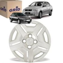 1 Calota Corsa Classic 2002 ate 2015 Aro 13 Polegadas Parafuso Cubo Baixo Grid