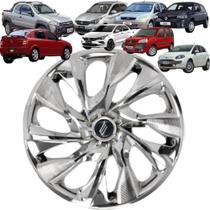 1 Calota Esportiva Modelo DS4 Aro 13 Polegadas Cromada Universal Elitte 1 Calota Esportiva Modelo DS4 Aro 13 Polegadas Cromada Universal Elitte