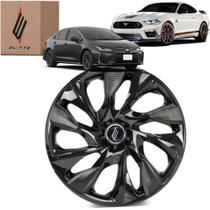 1 Calota Esportiva Modelo Ds4 Aro 15 Polegadas Black Parafuso Universal Elitte 1 Calota Esportiva Modelo Ds4 Aro 15 Polegadas Black Parafuso Universal Elitte