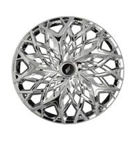 1 Calota Esportiva Modelo Moove Aro 14 polegadas Cromada Parafuso Elitte
