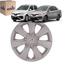 1 Calota Etios 2014 ate 2020 Aro 14 Polegadas Encaixe pressão Grid