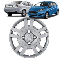 1 Calota Fiesta Supercharger 2003 Aro 14 Polegadas Parafuso Cubo Baixo Grid