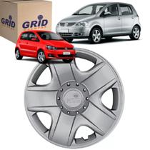 1 Calota Fox 2009 ate 2018 Aro 15 Polegadas Encaixe Pressão Grid