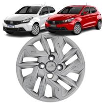 1 Calota Modelo Argo 2017 Aro 14 Polegadas Parafuso Cubo Baixo Grid