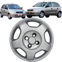1 Calota Modelo Corsa 2002 Aro 13 Polegadas Parafuso Cubo Baixo Grid