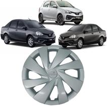1 Calota Modelo Etios 2012 até 2020 Aro 14 Polegadas Encaixe Pressão