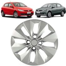 1 Calota Modelo Gol Voyage G4 2006 até 2012 Aro 13 Polegadas Parafuso Cubo Alto