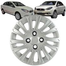 1 Calota Modelo Grand Siena 2012 Aro 13 Polegadas Parafuso Cubo Baixo Grid