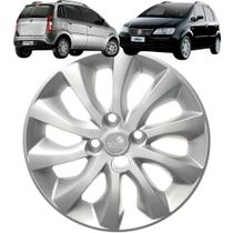 1 Calota Modelo Idea 2014 Aro 15 Polegadas Parafuso Cubo Padrão Grid