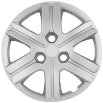 1 Calota Modelo Kwid Zen 2020 Aro 14 Polegadas Parafuso Cubo Padrão Grid