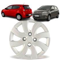 1 Calota Modelo Palio Attractive 2012 Aro 14 Polegadas Parafuso Cubo Baixo Grid