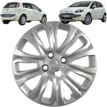 1 Calota Modelo Punto 2015 Aro 15 Polegadas Parafuso Cubo Padrão Grid