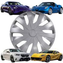 1 Calota Modelo Seven Esportiva Aro 15 Polegadas Universal Prata Elitte 1 Calota Modelo Seven Esportiva Aro 15 Polegadas Universal Prata Elitte