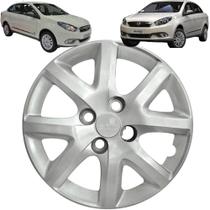 1 Calota Modelo Siena 2014 Aro 14 Polegadas Parafuso Cubo Baixo Grid