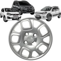 1 Calota Modelo Uno Attractive 2015 Aro 13 Polegadas Parafuso Cubo Baixo Grid